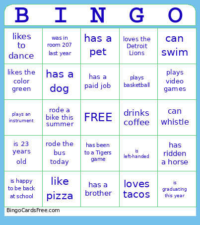 Launch Bingo Card
