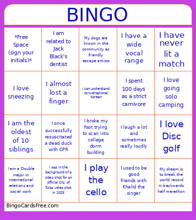 Launch 2026 Bingo Card