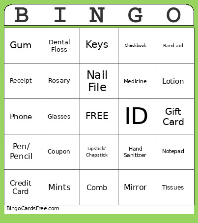 LCBA Bingo Card