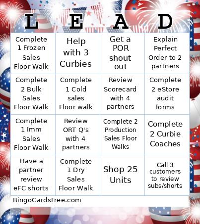 Lead Bingo