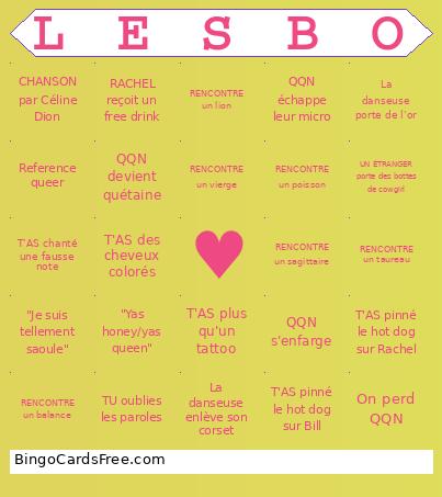 Lesbo Bingo