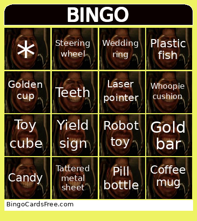 Lethal Company Bingo Card