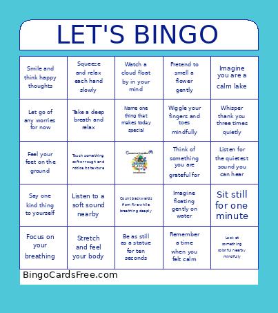 LET'S Bingo Card