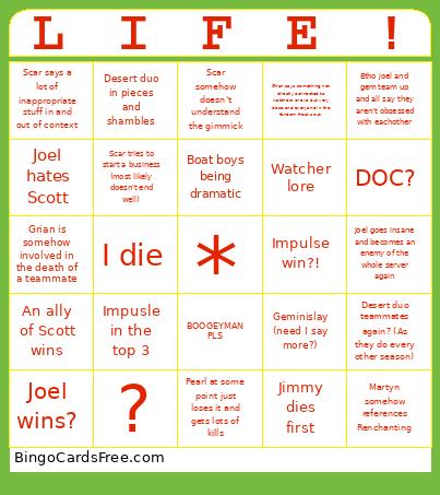 LIFE SERIES Bingo