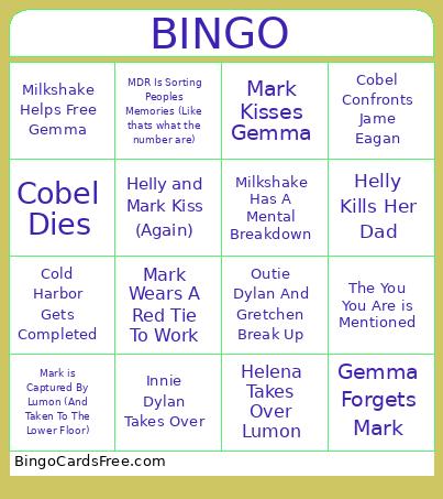 Lincoln Severance Bingo