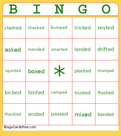 Lit Groups! Bingo Card