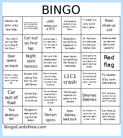 LM24 bingo