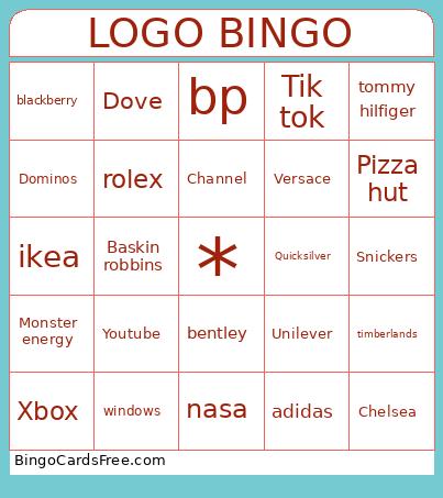 Logo Bingo Card 2