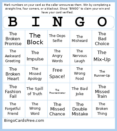 Loteria Bingo Card