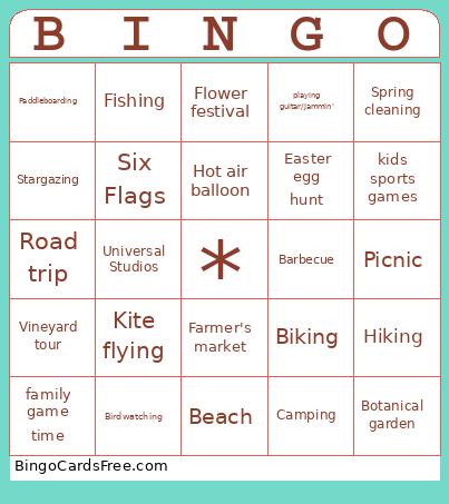 Lou - Bingo Card