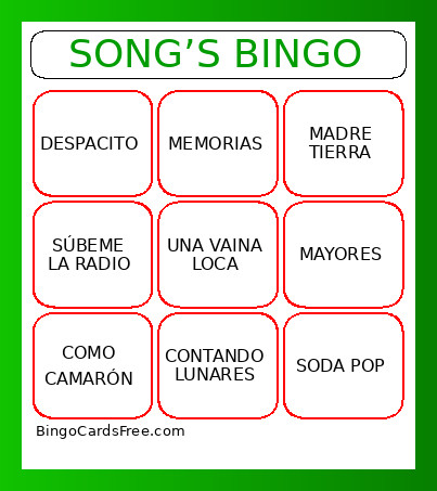 Lucía Herrero Bingo Card