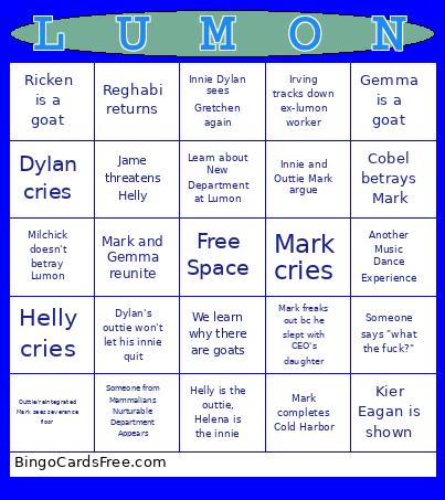 Lumon Bingo