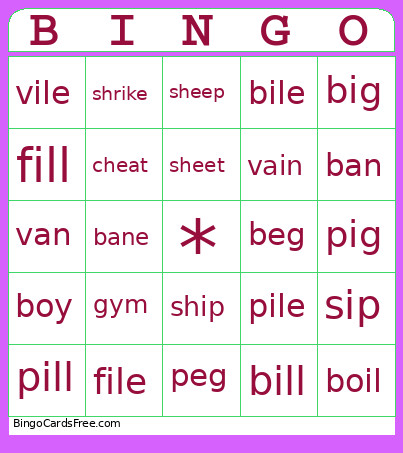 Lvl 1 Bingo Card