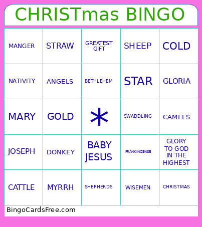 MAILBOX MINISTRY 2025 Bingo Card