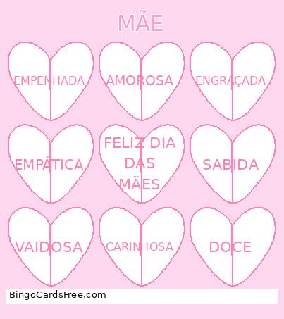 MAMÃE Bingo