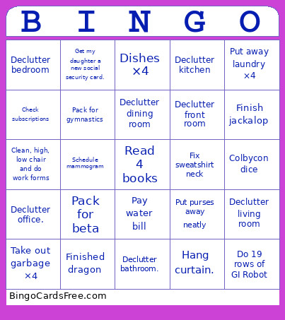 March 2026 1 Bingo Card