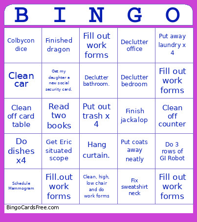 MARCH 2026 Bingo Card 2