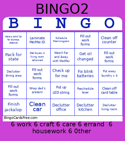 MARCH 2026 Bingo Card