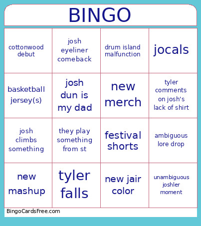 March Madness Bingo Card 2