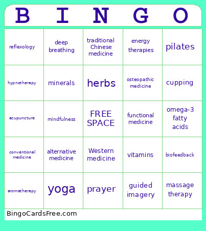 Med Admin Bingo Card