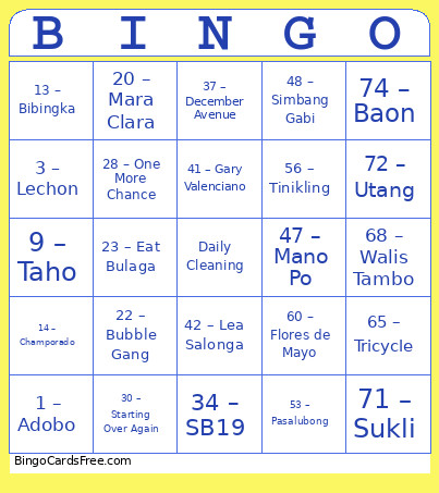 MEDCORE Bingo Card