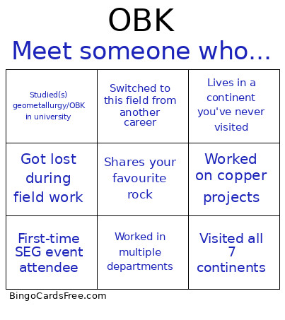 Meet Someone Who... Bingo Card