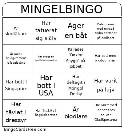 Mingelbingo