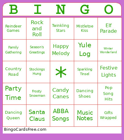 Miss Diva Kwebbelkous Bingo Card