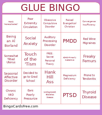 Mocking LM Bingo Card