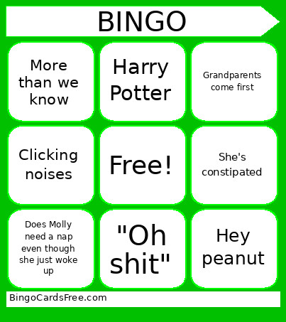 Molly Bingo Card