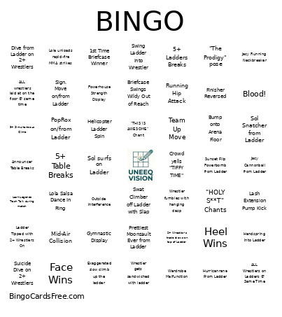 Money W 7x7 Bingo Card