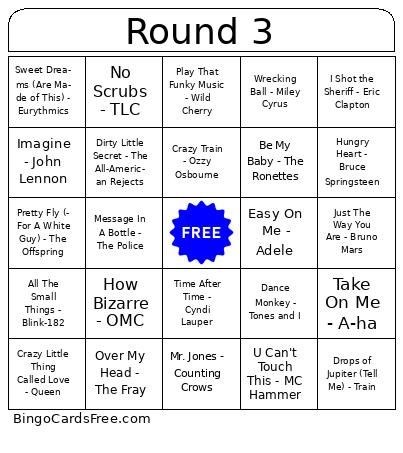 Music Bingo Night_Woodfellas_05.01.25