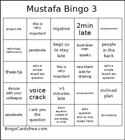 Mustafa Bingo 3