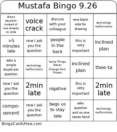 Mustafa Bingo 9.26