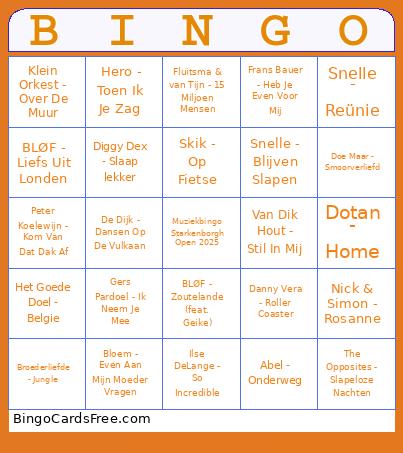 Muziekbingo NL
