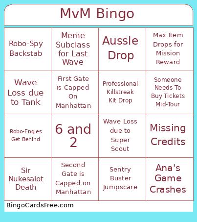 MVM Bingo