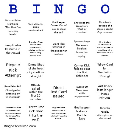 MvSA 26 Bingo Card