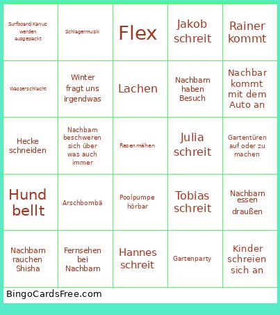 Nachbar Bingo