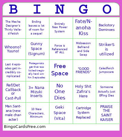 Nanoha Bingo