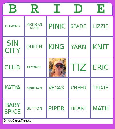 NASH BASH Bingo Card
