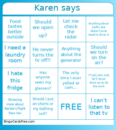 New Hampshire Bingo Card