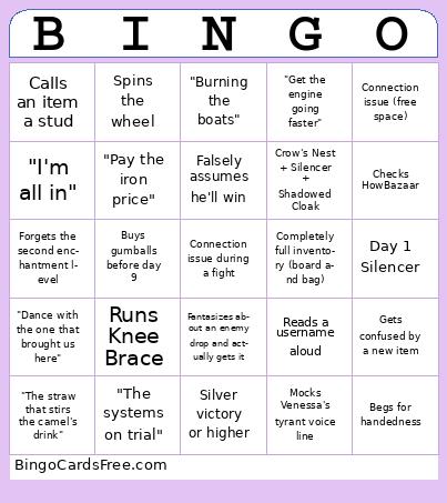 NL Bazaar Bingo