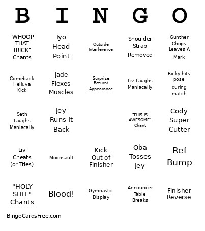 NOC2026 Bingo Card