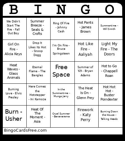 Nor-Cal Bingo