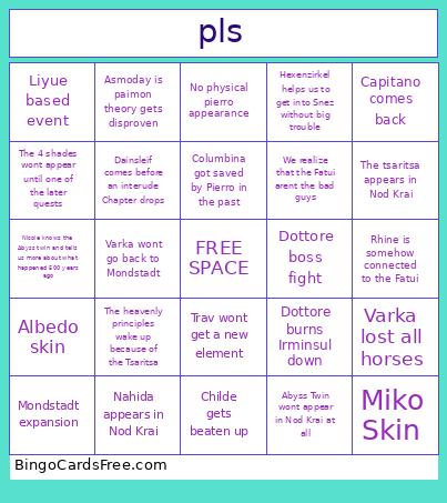 Nord Krai Bingo