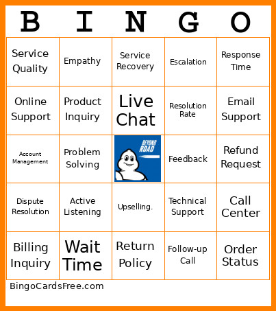 Numbers Bingo Card