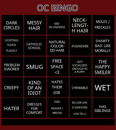 OC BINGO