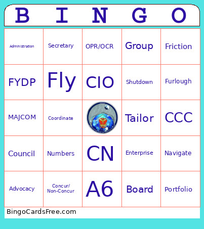 Office Space Bingo Card
