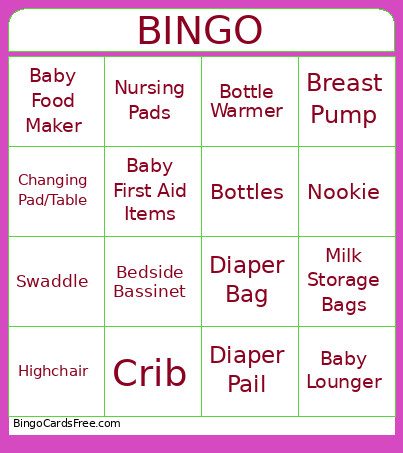 OH BOY Bingo Card 2