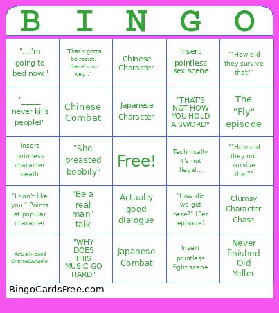 Once Upon A Time Bingo